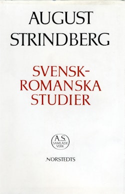 Svensk-romanska studier : Nationalupplaga. 30, Svensk-romanska studier