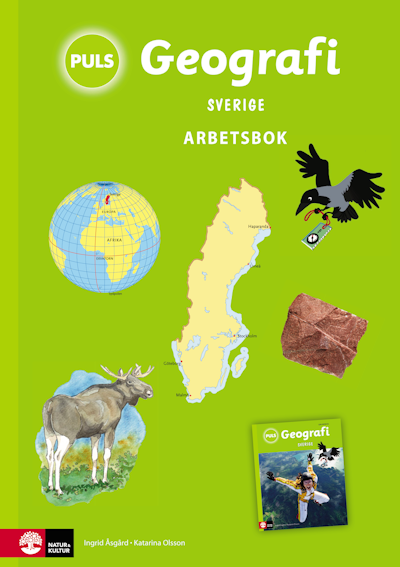 PULS Geografi 4-6 Sverige Arbetsbok, tredje upplagan