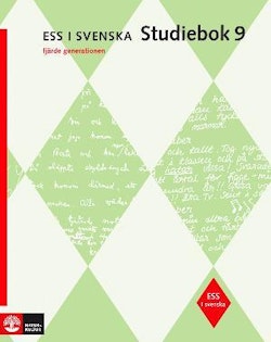 ESS i svenska 9 Studiebok, fjärde upplagan