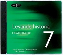 SOL 3000 Levande historia 7 Frågebank, cd-rom (två-pack), lärarlicens