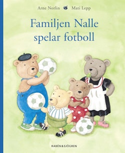 Familjen Nalle spelar fotboll
