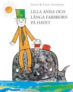 Lilla Anna och Långa Farbrorn på havet
