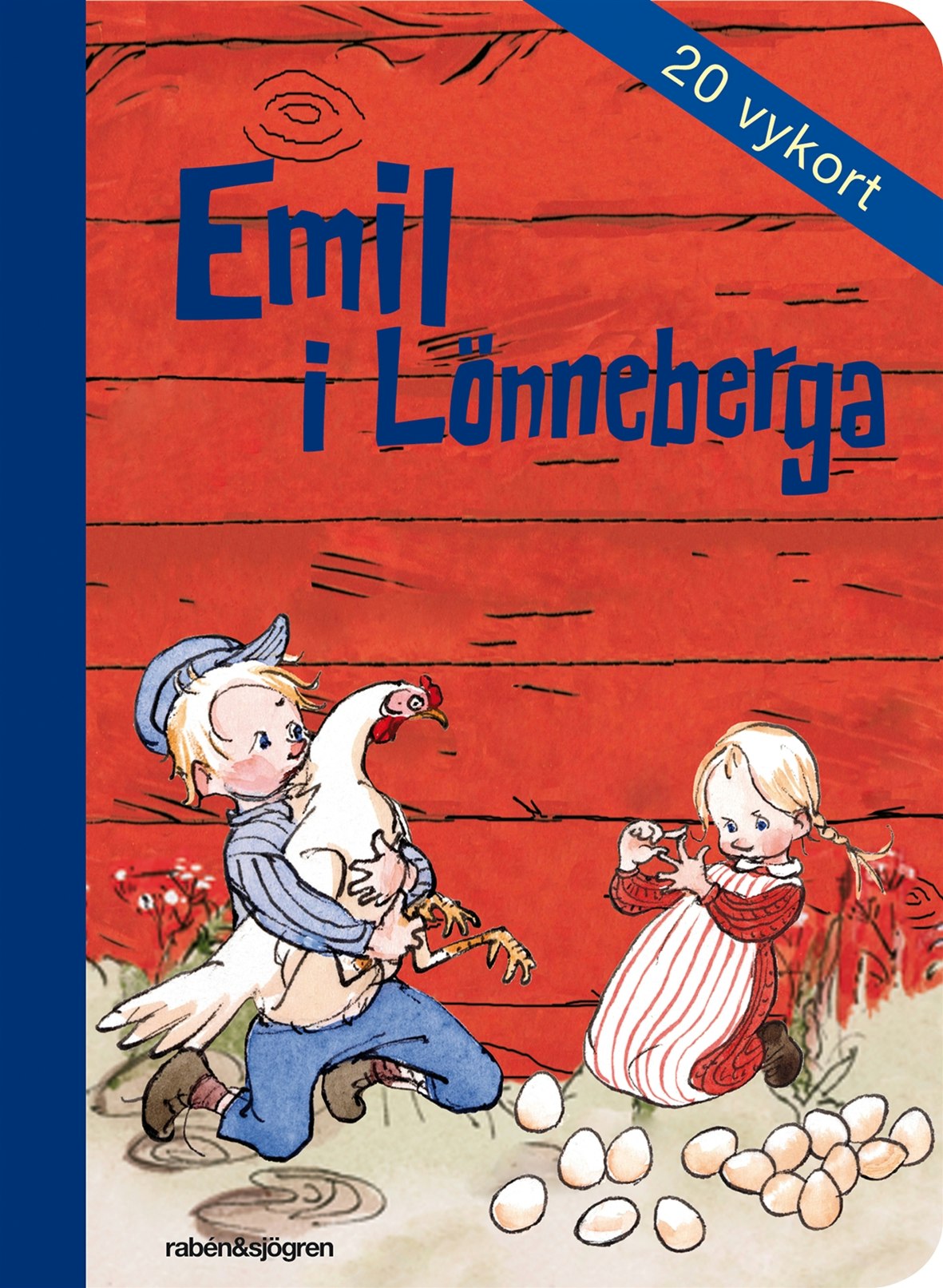 Emil i Lönneberga - Vykortsbok : 20 vykort