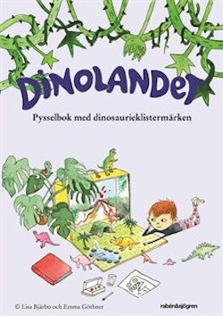 Dinolandet - Pysselbok : med klistermärken