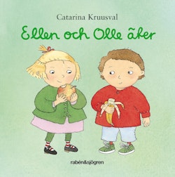 Ellen och Olle äter