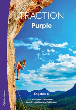 Traction Purple Engelska 6 Elevpaket - Tryckt bok + Digital elevlicens 36 mån