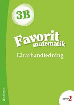Favorit matematik 3B Lärarpaket - Tryckt bok + Digital lärarlicens 36 mån