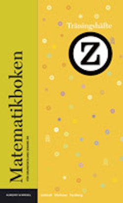 Matematikboken Z Tränhft