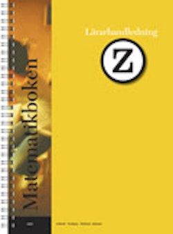Matematikboken Z Lärhandledning med cd