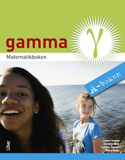 Matematikboken Gamma A-boken