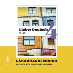 Lieber Deutsch 4 2.0 Lärarhandledning cd