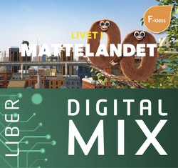 Matematik Livet i Mattelandet F-klass Digital Mix Elev 12 mån
