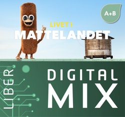Matematik Livet i Mattelandet A+B Digital Mix Lärare 12 mån