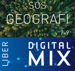 SOS Geografi 7-9 Mix Klasspaket (Tryckt och Digitalt) 12 mån