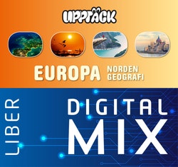Upptäck Europa Geografi Mix Klasspaket (Tryckt och Digitalt) 12 mån