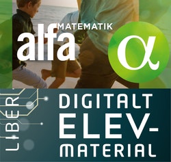 Matematik Alfa Digitalt Övningsmaterial (elevlicens) 12 mån