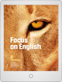Focus on English 8 Digitalt Övningsmaterial (elevlicens) 12 mån