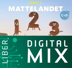 Matematik Livet i Mattelandet C+D Digital Mix Elev 12 mån