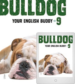 Bulldog - Your English Buddy 9 med Digitalt Övningsmaterial