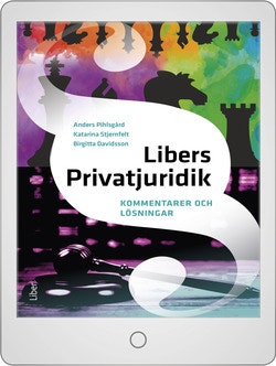 Libers Privatjuridik Kommentarer och lösningar Onlinebok Grupplicens 12 mån