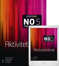 Spektrum NO 5 Aktivitetsbok med Digitalt Övningsmaterial 