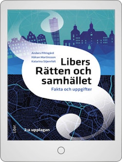Libers Rätten och samhället Fakta och uppgifter Onlinebok 12 mån