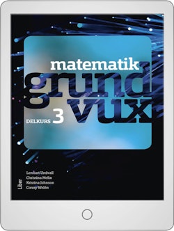 Matematik grundvux delkurs 3 Onlinebok