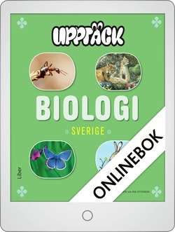 Upptäck Sverige Biologi Grundbok Onlinebok Grupplicens 12 mån