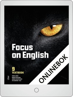 Focus on English 9 Textbook Onlinebok Grupplicens 12 mån