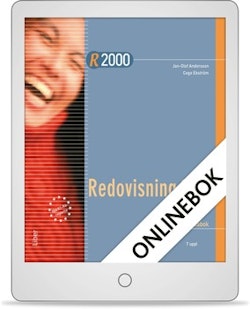 R2000 Redovisning 2 Faktabok Onlinebok (12 mån)