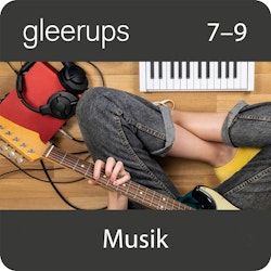 Gleerups musik 7-9, digital, lärarlic, 12 mån