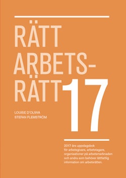Rätt Arbetsrätt 2017 (bok)