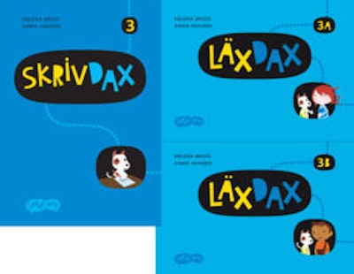 SkrivDax / LäxDax 3 elevpaket läsår, 1ex SkrivDax, 1ex LäxDax A+B