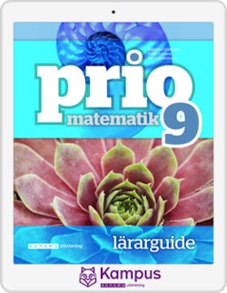 Prio Matematik 9 Digital (lärarlicens)