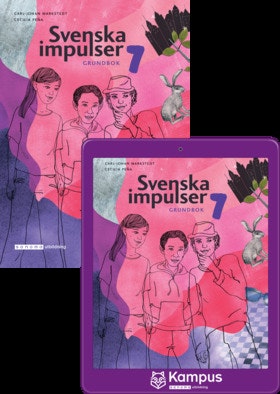 Svenska impulser 7 elevpaket, 1ex Textbok+1ex digital