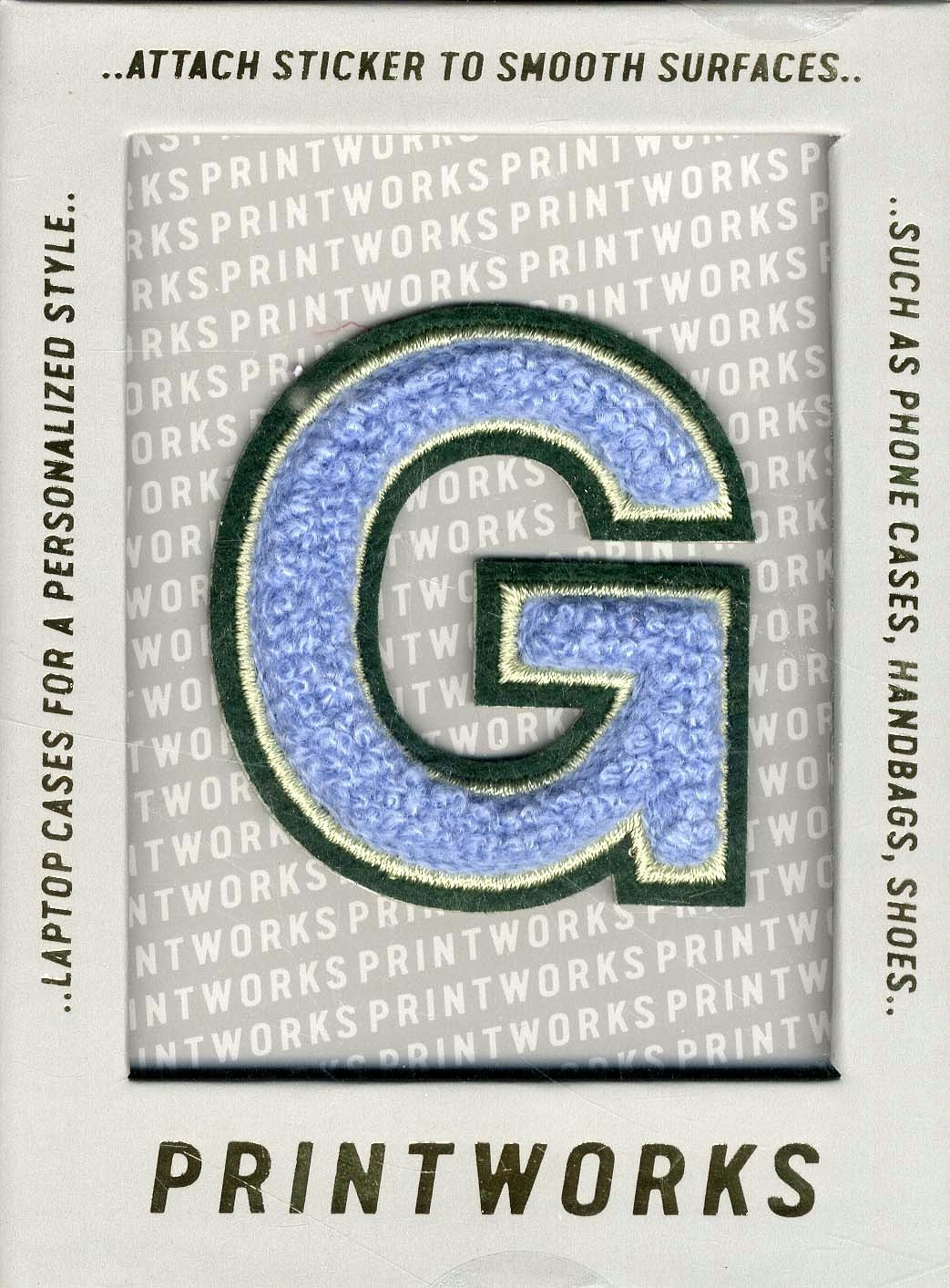 G - Embroidered Sticker