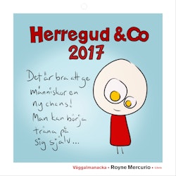 Väggalmanacka Herregud & Co 2017