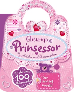Glittriga prinsessor : pysselväska med klistermärken