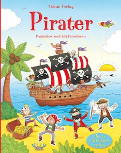 Pirater. Pysselbok med klistermärken