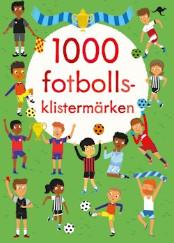 1 000 fotbollsklistermärken
