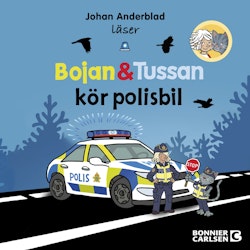 Bojan och Tussan kör polisbil