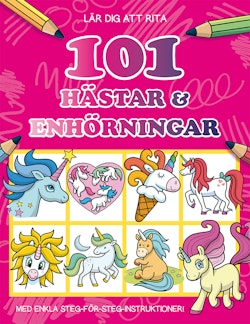 Lär dig att rita 101 hästar & enhörningar