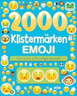 2000 klistermärken : emoji - 36 coola och roliga pyssel!