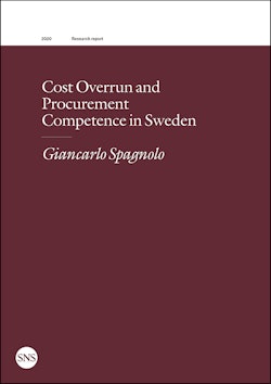 Cost overrun and procurement competence in Sweden