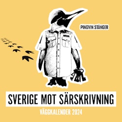 Sverige mot särskrivning - väggkalender 2024