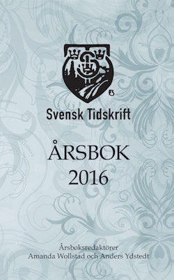 Svensk Tidskrifts Årsbok 2016